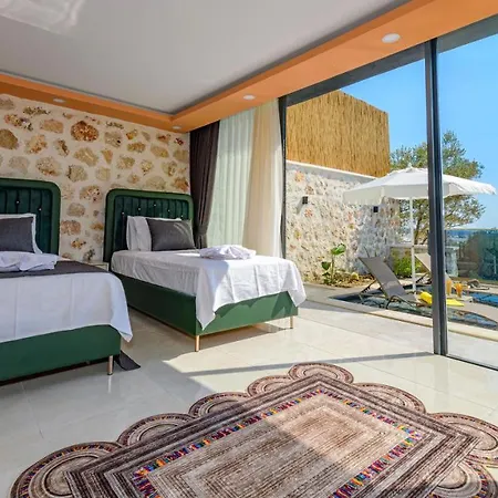 Vila Zen - 2 Bedroom With Jacuzzi In Kalkan Caykoey